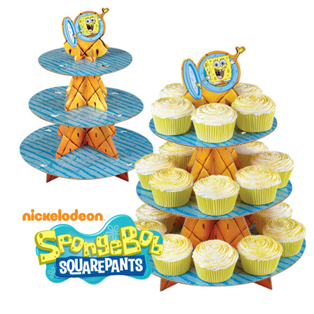 Spongebob Party Cupcake Stand